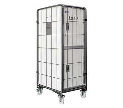 Carrello a gabbia con isolamento termico
